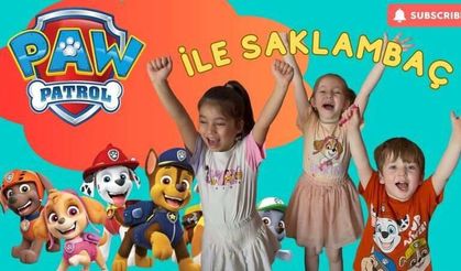 Duru ve Doruk Paw Patrol Odasında