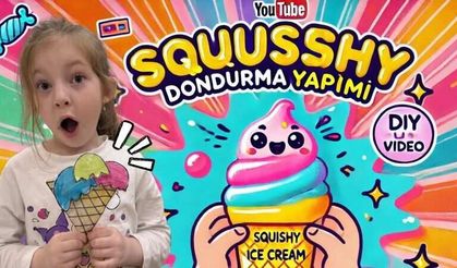 Duru ve Doruk'tan Squishy Dondurma Tarifi