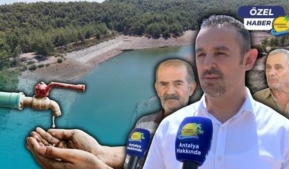 Antalya için tehlike çanları çalıyor! Su krizi kapıda!