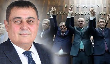 Aksu Belediye Başkanı İsa Yıldırım, AK Parti'ye katıldı! Rozetini Erdoğan taktı!