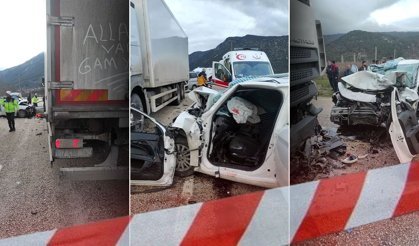 Antalya yolunda feci son! Park halindeki TIR 2 gence mezar oldu