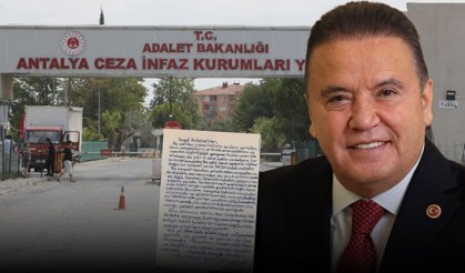 Muhittin Böcek: “Demir parmaklıkların ardındayım ama kalbim Antalya’da”