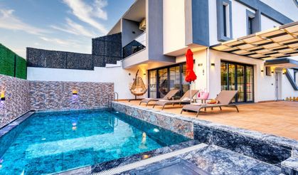 Antalya Aksu’da Müstakil Havuzlu Villa İnşaatlı Arsa İcradan Satışta