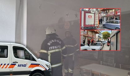 Burdur'da pide salonunda korkutan patlama!