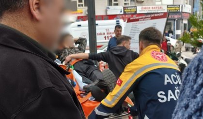 Burdur'da bıçaklı kavgada 1 kişi yaralandı!