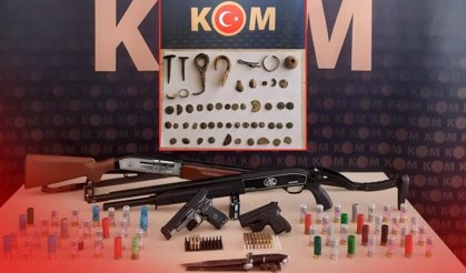 Burdur'da tarihi eser operasyonu!