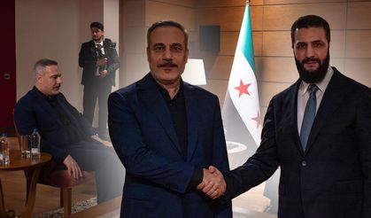Bakan Fidan, Suriye Cumhurbaşkanı Şara ile Antalya'da görüştü