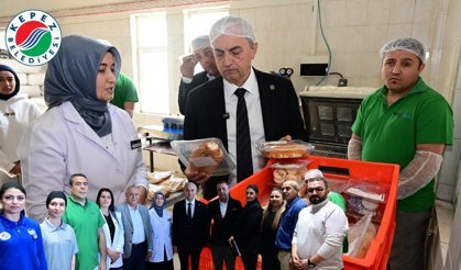 Kepez Vakfı'nın ekmek fabrikasında teknoloji ve kalite