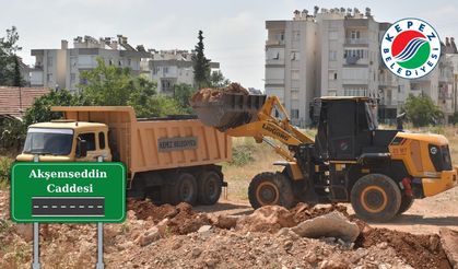 Kepez’in Akşemseddin Caddesi’nde ulaşım rahatlayacak!