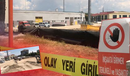 Isparta'da korkutan göçük: Toprak altında kalan işçi yaralandı