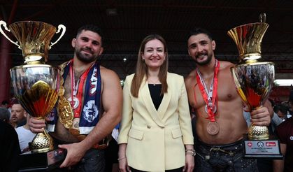 Kırkpınar’ın Başpehlivanı Erkan Taş