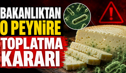 Bakanlıktan ünlü peynir markası için toplatma kararı!