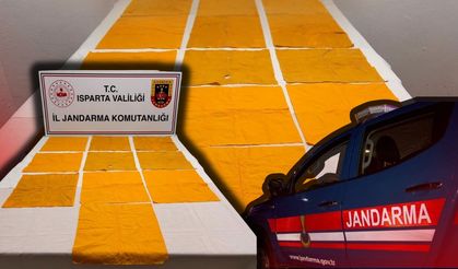Isparta'da 64 bin kullanımlık sentetik uyuşturucu operasyonu