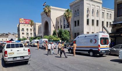 Şam'da Adalet Sarayı yakınındaki patlama!