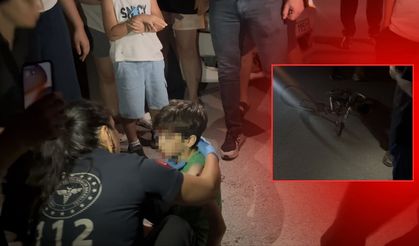 Burdur'da otomobil bisikletle çarpıştı! 2 çocuk yaralı