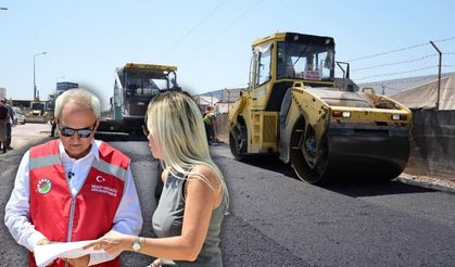 Antalya'da 4 mahalleyi birbirine bağlayan cadde asfaltlandı!