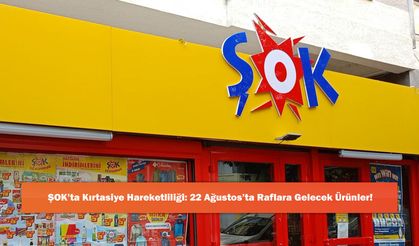 ŞOK’ta Kırtasiye Hareketliliği: 22 Ağustos’ta Raflara Gelecek Ürünler!
