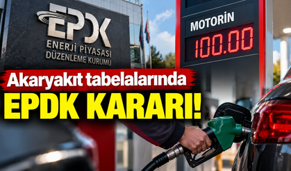 Akaryakıt tabelalarında EPDK kararı!