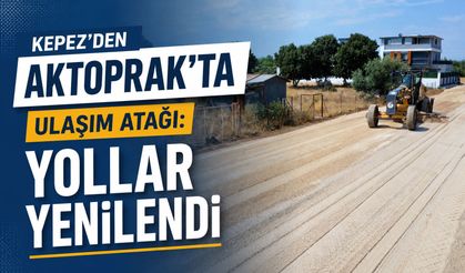 Kepez’den Aktoprak’ta ulaşım atağı: Yollar yenilendi