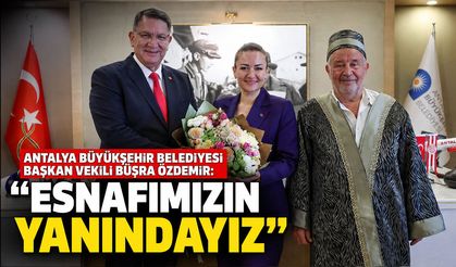 Antalya’da Ahilik buluşmasında konuşan Özdemir: "Esnafımızın yanındayız"