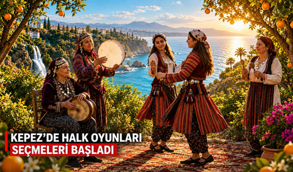 Kepez’de halk oyunları seçmeleri başladı: Başvurular 25 Eylül’de sona erecek