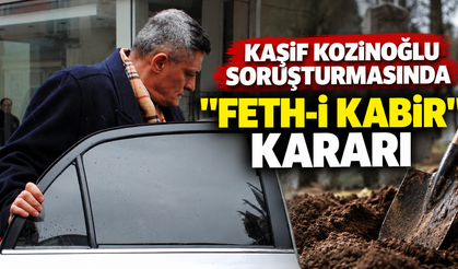Eski MİT görevlisi Kaşif Kozinoğlu'nun mezarı açılacak!