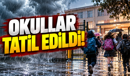 Okullar tatil edildi! Eğitime bir gün ara verildi