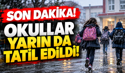 Okullar yarın da tatil edildi! Valiliklerden peş peşe açıklama