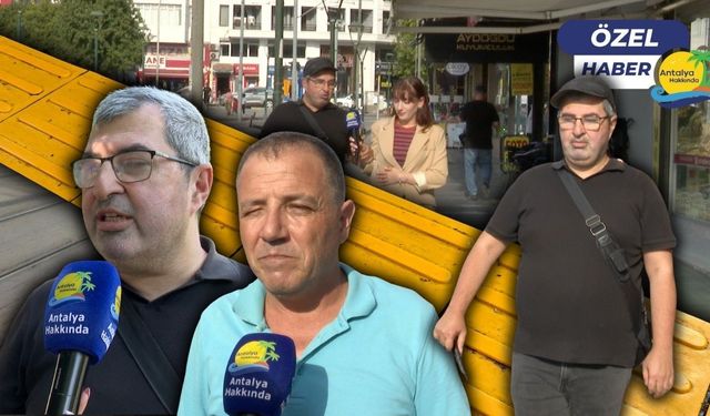 Antalya'da engellilere büyük 'engel' Kılavuz çizgiler kılavuzluk edemiyor!