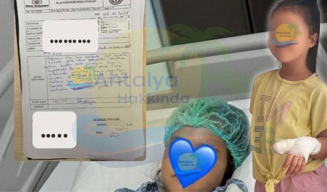 Antalya'da skandal iddia! 4 yaşındaki çocuğun parmağı okulda koptu!
