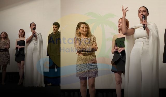 'Gelin 2' filminin Antalya gösteriminde gergin anlar! Oyuncu Ecem Erkek'ten seyirciye sert yanıt