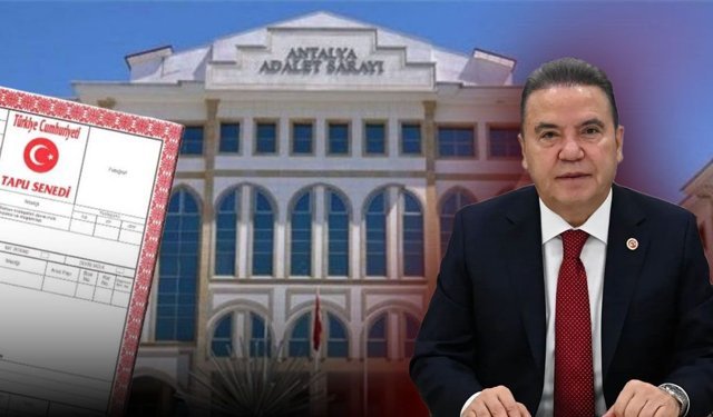 Antalya rüşvet soruşturmasında yeni iddia: "Ali Mahir Başarır'a daire hediye edecekti"