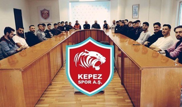 Kepez Belediye Spor Başkan'ından moral aşısı