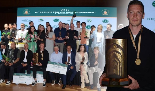 Antalya'da Regnum Pro-Am’de şampiyon Alexey Karasev oldu