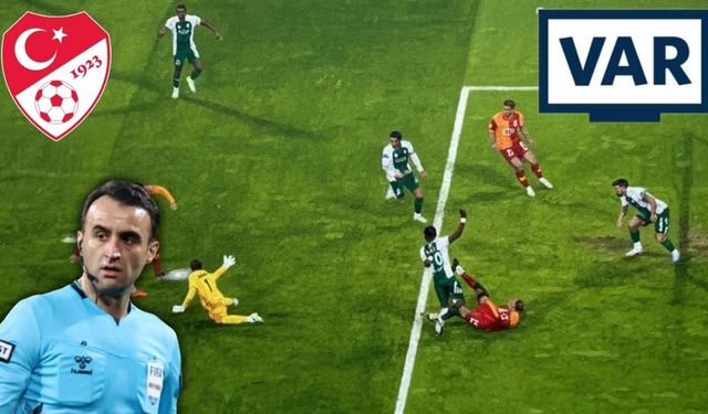 Konyaspor - Galatasaray : Herkesin merakla beklediği VAR kayıtları açıklandı!