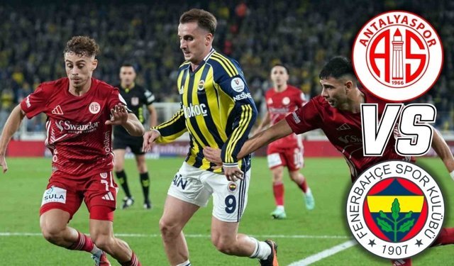 Antalyaspor ile Fenerbahçe 60'ıncı kez karşılaşacak!