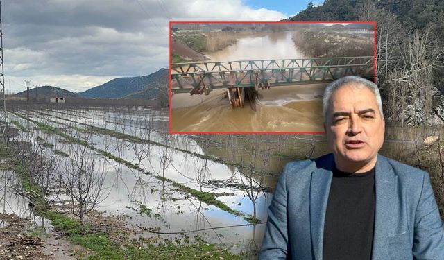 Elmanın başkenti Eğirdir'de yağmur bereketi