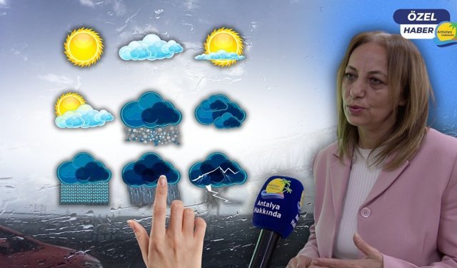 Antalya'ya meteorolojiden kötü haber! Bayram yağışlı geçecek