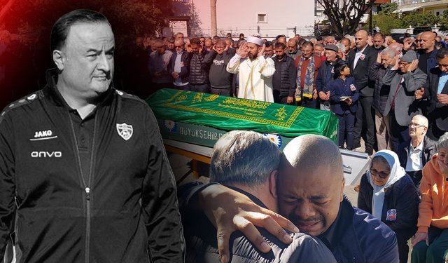 Hayatını kaybeden teknik direktör memleketi Antalya'da toprağa verildi