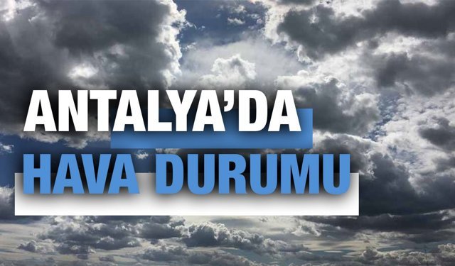 Antalya günlük hava durumu - 11.03.2026