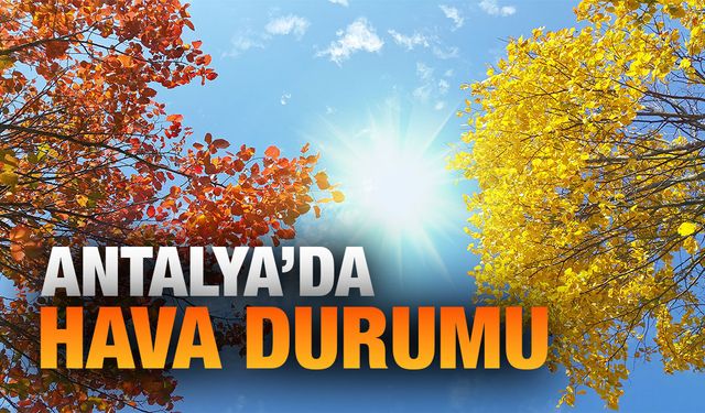 Antalya günlük hava durumu - 04.03.2026