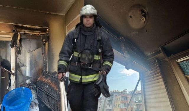 Antalya'da yangın paniği! Daire küle dönüyordu