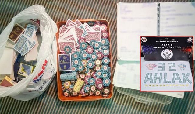 Isparta'da kumar operasyonu!