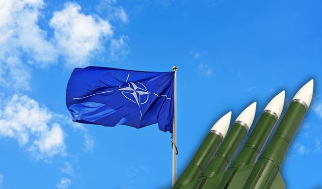 NATO'dan İran'a sert uyarı! Füzenin görüntüleri ortaya çıktı