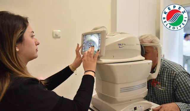 Kepez’de göz muayenelerinde hız ve konfor