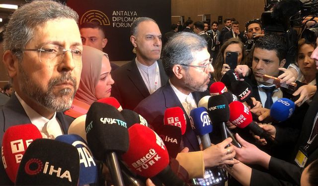 Antalya'da konuşan İran Dışişleri Bakan Yardımcısı Said Hatibzade: "Geçici ateşkesi kabul etmiyoruz"