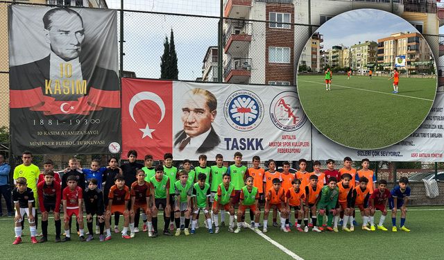 Antalya'da U12 futbol seçmeleri tamamlandı!