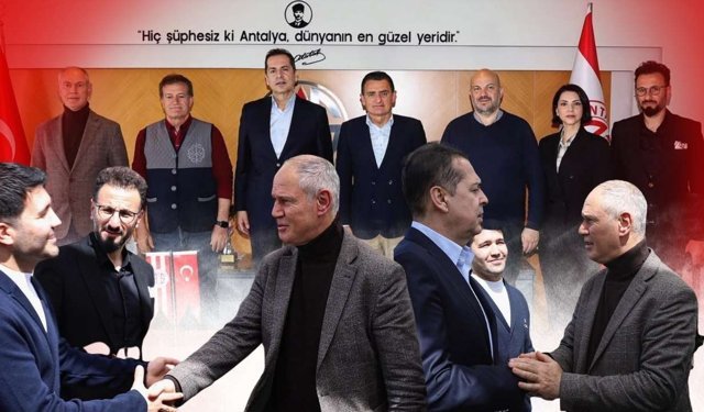 Antalyaspor’a KKTC’den üst düzey ziyaret: Önemli konular ele alındı