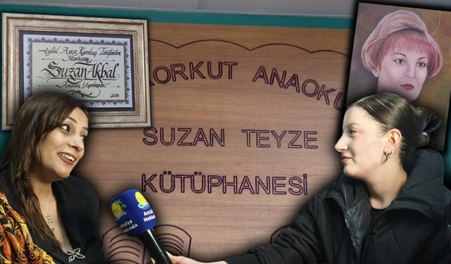 Annesinin adını mezar taşında değil, kütüphanede yaşatıyor