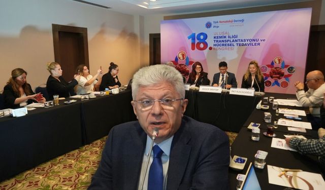 Uzmanlar Antalya'da Türkiye'nin kök hücre nakli başarısını aktardı!